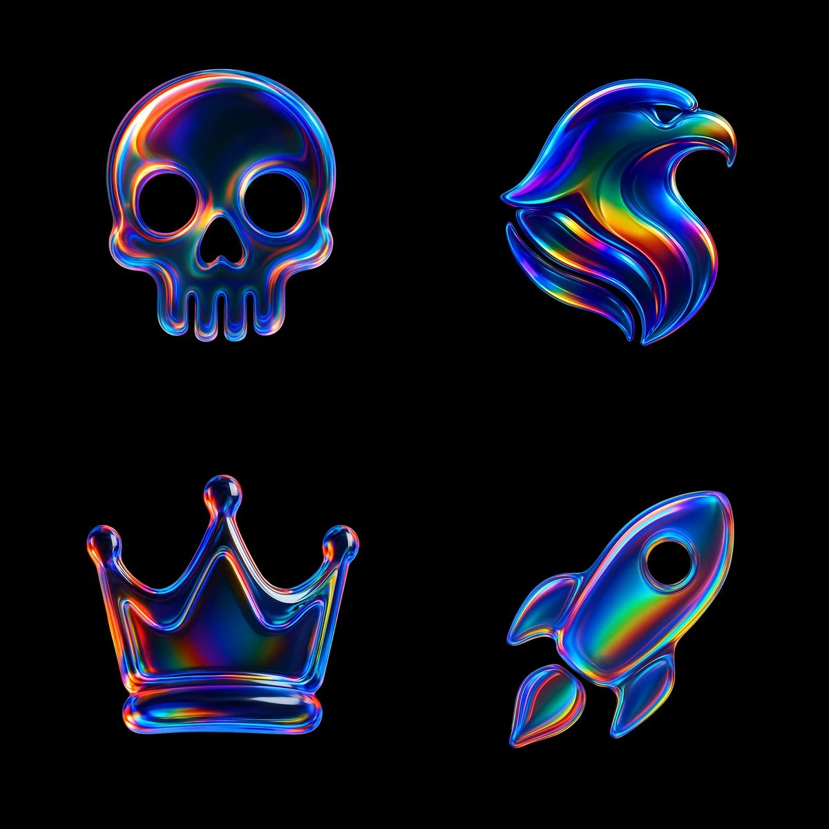 Prismatic Glass Icon