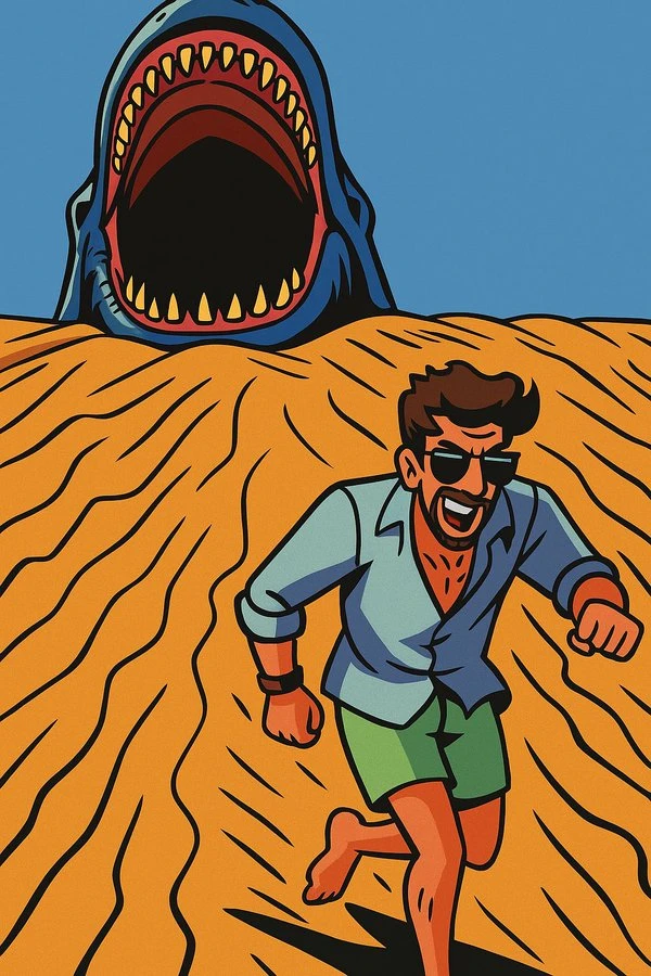 90s American Cartoon Stop Motion Style Illustration