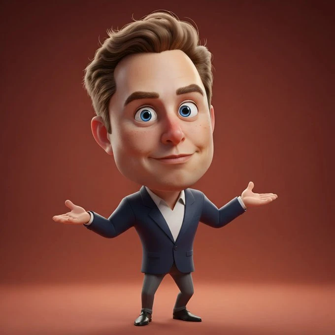 Turn celebrities into funny 3D cartoon portraits