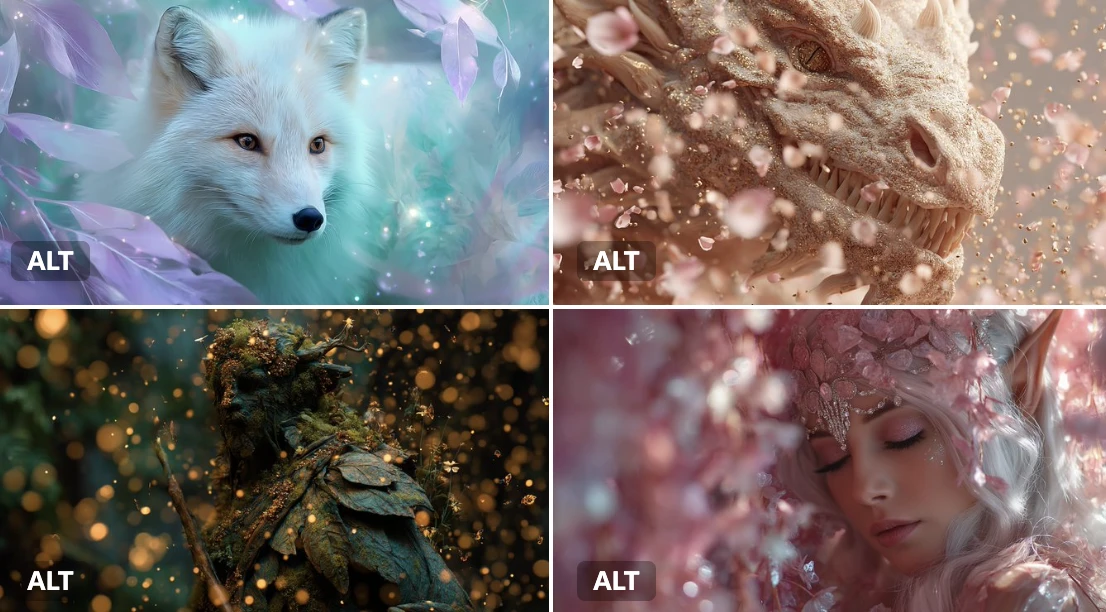 Enchanted Particle Glow