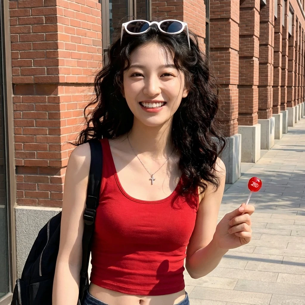 A High-Resolution Outdoor Full-Body Photo